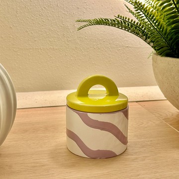 【英國 MÆGEN】Pablo 附蓋陶瓷蠟燭/4種香味可選