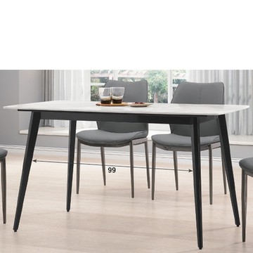 AS DESIGN 雅司家具-道爾岩板餐桌-140*80*75cm