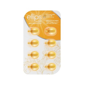 Ellips 摩洛哥護髮膠囊(豐盈水潤黃甜花)1ml*8粒/片
