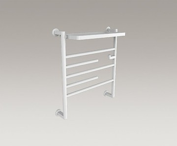 Underscore 電熱毛巾架 中-霧面白 (暗裝, 220V)