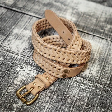 Chained Leather Belt-鎖甲皮革腰帶