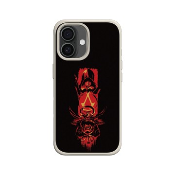 iPhone 16 SolidX 貝殼灰 - Assassin's Creed - Assassin's Creed® Shadows - Naoe and Yasuke ink