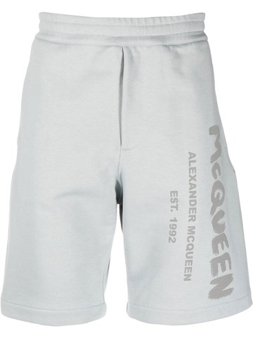 Alexander McQueen `Graffiti` Shorts