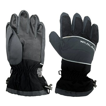 Wildland 荒野 男 PRIMALOFT防水手套 黑 M / 92002-54