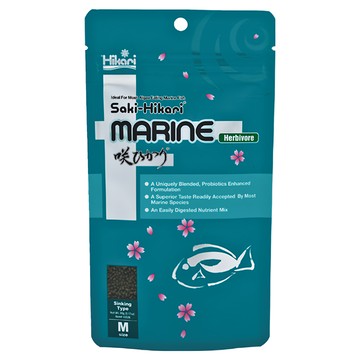Hikari 高夠力 草食性海水魚飼料 善玉菌配方 促進消化吸收 含螺旋藻海藻  90g  1包