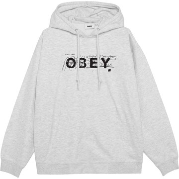 OBEY 112844198-HGRY SCRIBBLE PREMIUM PULLOVER HOODIE 帽T (灰色)