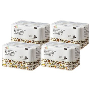 comet 捲筒式廚房紙巾 130張  6捲  4袋