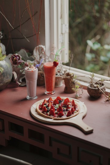 農遊超市 - 台北 | 莓圃休閒農園-石板披薩雙人套餐