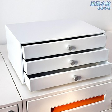 【出口品質】抽屜櫃 收納櫃 辦公櫃 文件櫃 儲物櫃 多層櫃 鐵皮鋼製 白色簡約 桌面收納 多層分類儲物