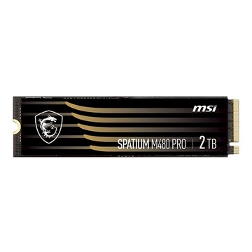 msi 微星 PCIe 4.0 NVMe M.2 SSD固態硬碟  SPATIUM M480 Pro  2TB