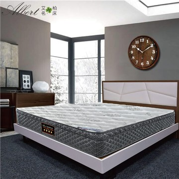 綠家居艾柏 正三線植物性天絲抗菌6尺雙人加大獨立筒床墊(6x6.2尺)