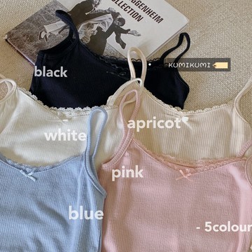 又純又欲吊帶背心女新款夏季性感內搭打底衫短款抹胸上衣ins