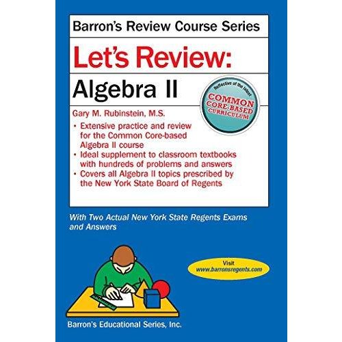 Let's Review Algebra II (Barron's Regents NY)