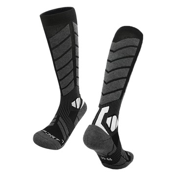 SPORT 冬季專業滑雪襪 34~38  黑灰色  1套  M