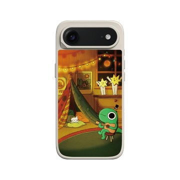 iPhone Air SolidX 貝殼灰 - 怪奇事物所 Incrediville - 烏克麗麗之夜