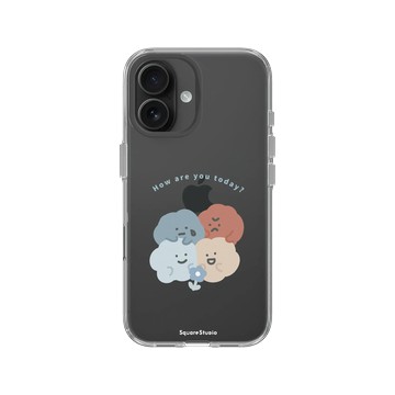 iPhone 16 Clear Case（相機按鈕） 透明 - Square Studio 方坊 - 今天好嗎？