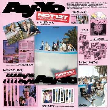 ⭐韓國代購正版⭐nct127專輯ayyo低價pb版sticker單封AyYoSSTICKER