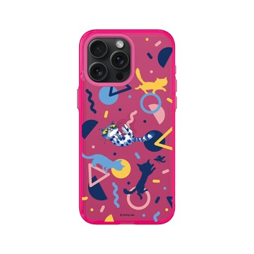 iPhone 15 Pro Max Clear 粉漾桃 - 幾米 Jimmy Liao - 遺失了一隻貓-調皮