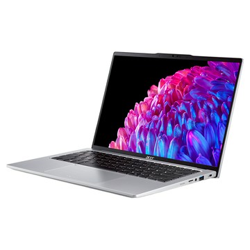 acer 宏碁 Swift Go 筆記型電腦 14吋 2.8K 2880 x 1800 OLED 鏡面/Ultra 7 155H/Intel® ArcTM graphics 原廠保固  銀色  512GB  16GB  Windows 11  SFG14-73-731T