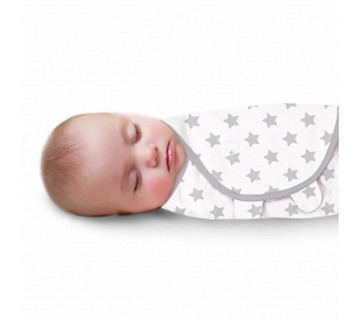 Summer Infant SwaddleMe懶人包巾0~3m S號 浪漫星