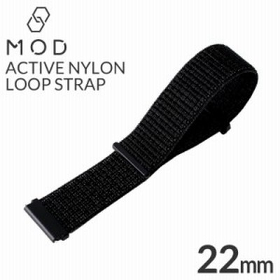 ACTIVE NYLON LOOP BELT 腕時計ベルト アクティブナイロンループベルト 時計 メンズ レディース 腕時計ベルト BT-NLP-22-RFB 