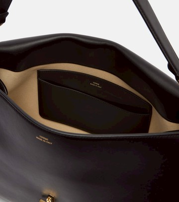 Toteme T-Lock Medium leather tote bag