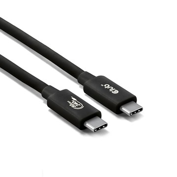 [5美國直購] Club3D CAC-1570 Type-C 公對公 連接線 - 1.2M USB-IF 80Gbps 認證 240W 8K240Hz USB-C
