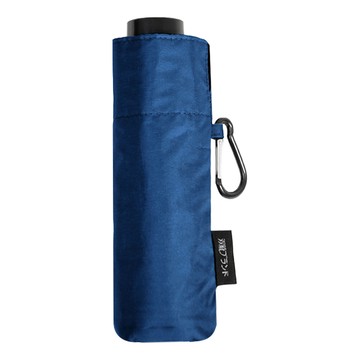 Twin Dragon 雙龍牌 降溫黑膠五折傘 遮光率高達99% 體積小巧 重量僅180克  海洋藍