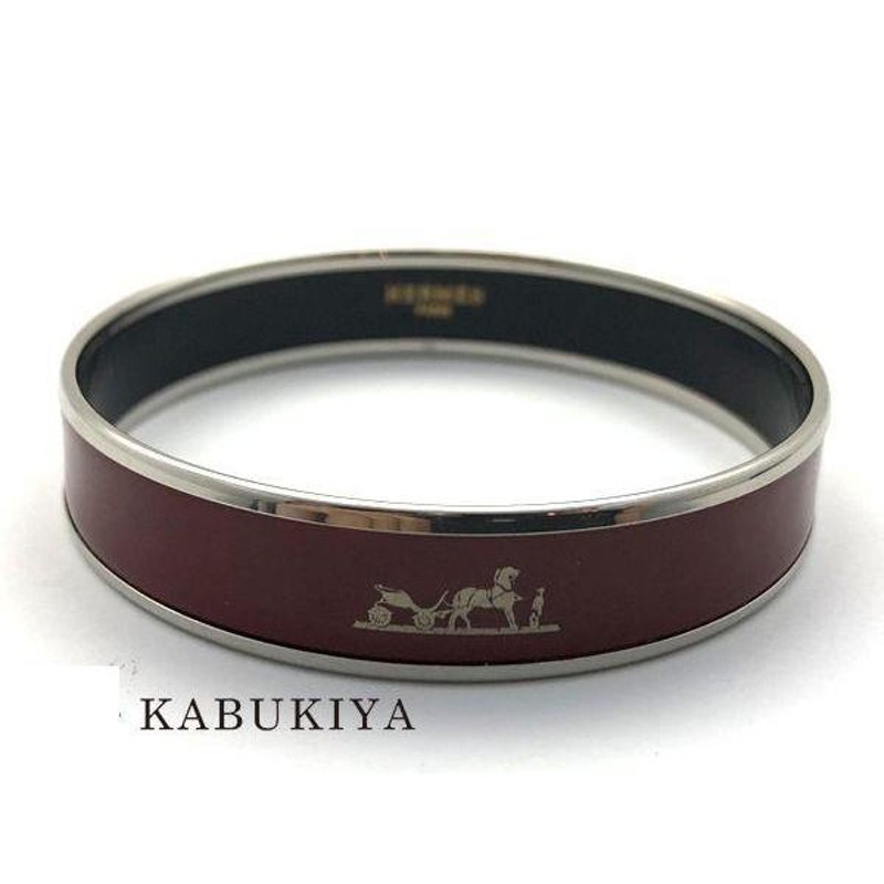 HERMES エルメス バングル エマイユ 七宝焼き 紙袋付き 0130 Hermes