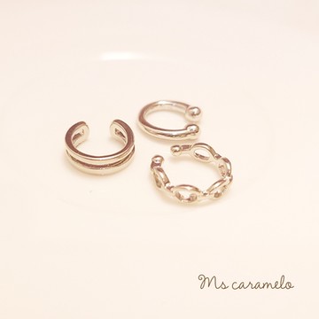 【焦糖小姐 Ms caramelo】合金 耳骨夾 耳環