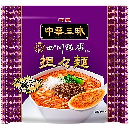 明星 中華三昧 四川飯店 担々麺 103g×24個