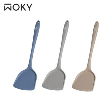 【WOKY 沃廚】矽膠鍋鏟