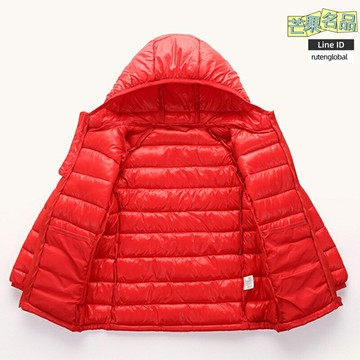 【輕暖不臃腫】兒童棉服 童裝棉衣 羽絨棉服 輕薄外套 連帽棉襖 秋冬保暖 防風防潑水 男女童通用 幼兒園日常穿搭