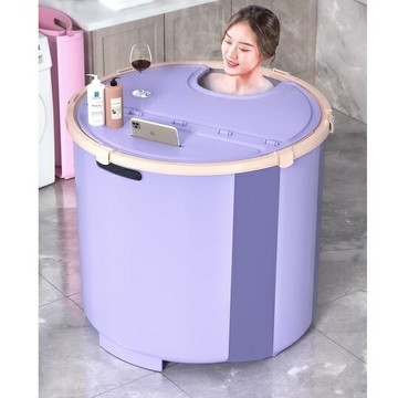 泡澡桶大人折疊沐浴洗澡桶家用坐浴盆全身成人浴缸浴桶