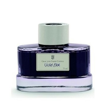 【Graf Von Faber-Castell】伯爵高級瓶裝墨水 藍紫色 V141006  /瓶【APP滿額下單10%點數(單一帳號最高1000點)】4/30止