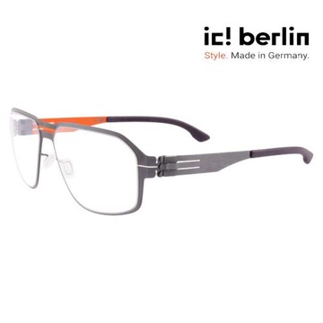 【ic! berlin】AMG16 Orange Aubergine 德國薄鋼眼鏡 公司貨