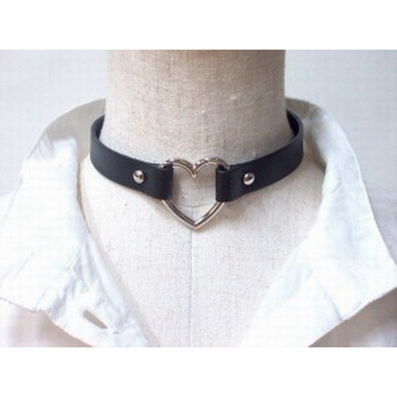 チョーカー レディースアクセサリー アクセサリー ファッション 本革 Punks ハート パンク ロック レザー ハロウィン 通販 Lineポイント最大1 0 Get Lineショッピング