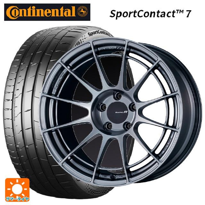 225/40R18 92Y XL サマータイヤホイールセット コンチネンタル スポーツコンタクト 7 正規品 エンケイ レーシングレボリューション  NT03RR 18-8J | LINEショッピング