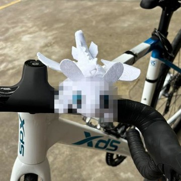 飛龍自行車裝飾品小配飾掛件公路山地單車把玩偶公仔公仔娃娃