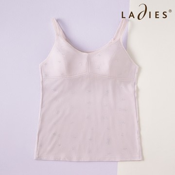 蕾黛絲-Step 1 保護型冰牛奶紗曉女生 S-EL長背心 粉紫｜D21-425 OK