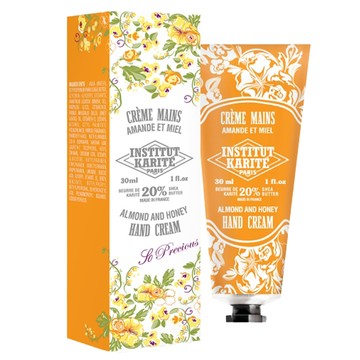 INSTITUT KARITE PARIS 巴黎乳油木 蜂蜜杏仁護手霜 30ml  1條