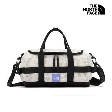 【The North Face 官方旗艦】北面男女款米白色兩用手提斜背包｜8HNVQLI