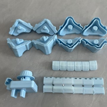 ⚡免運臺灣有貨⚡DIY 卡扣方扣加粗加固狗籠室內狗狗多層疊加籠子配件卡扣多功能