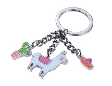 羊駝鑰匙圈