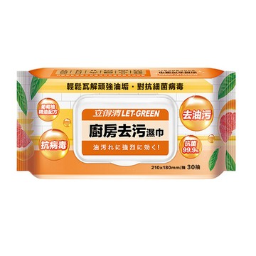 立得清 廚房去污濕巾(30抽x12包)