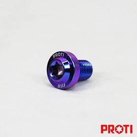 【台南新發車業】PROTI YAMAHA後視鏡塞螺絲 M10L15-RSU18(反牙/逆牙) 鈦螺絲 飛碟頭 鈦合金