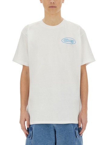 obey "reaction" t-shirt