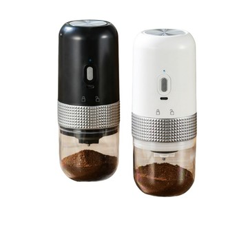 便利生活小物 磨豆機 咖啡磨豆機 小型家用電動咖啡研磨器 充電便攜式全自動磨粉機 意式手沖兩用 粗細可調