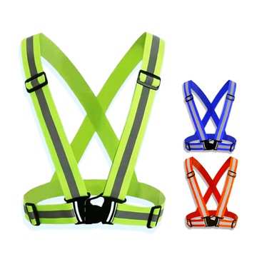 反光背心 警示安全衣 【D183】 夜跑背帶 工地背心 反光衣 交管衣 安全背帶 反光背帶 施工背心 散步 運動 交通背心 清潔背心 夜間背帶 生活用品 戶外用品