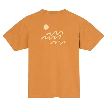 【【蘋果戶外】】mont-bell 2104845 OG【薄款純棉Tee】WO COTTON T EVENING WAVES 短棉T 防曬